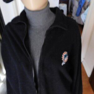 NFL Miami Dolphins Sweater Jacket – Men’s XL, Collector’s Edition